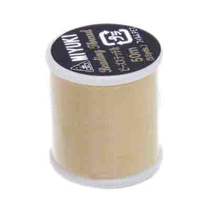 Yellow Miyuki Nylon Beading Thread B, 50 meters