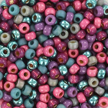 Miyuki 8 Round Seed Bead, Mix - Sparkling Fantasy, 22 grams