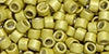 Toho Aiko Cylinder Seed Bead, #559F, Galvanized Yellow Gold, 5 grams