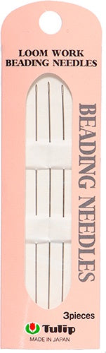 Tulip Loom Work Beading Needles, 3 pieces