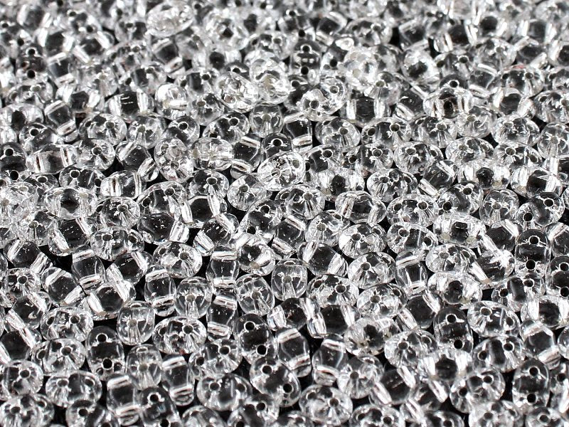 MiniDuo Beads, Crystal Silver-Lined, MSD0003-81800, 8 grams