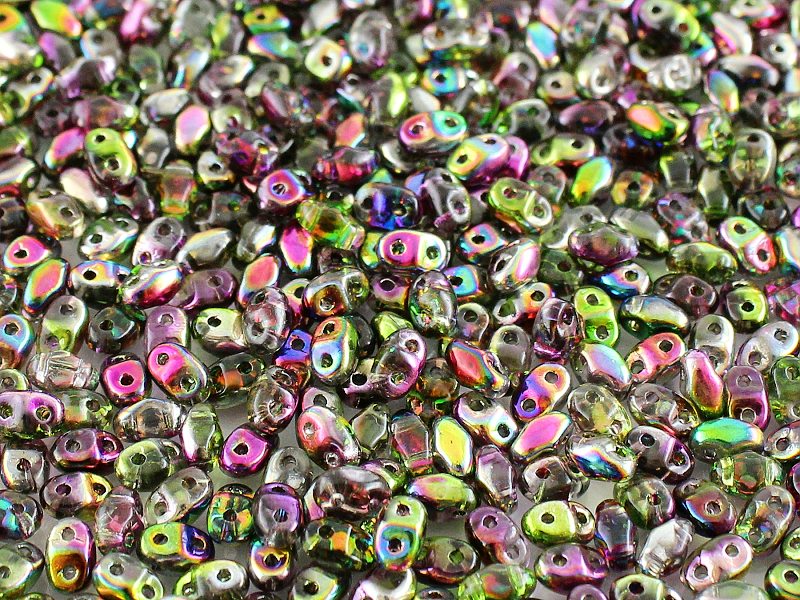 MiniDuo Beads, Crystal Magic Violet-Green, MSD0003-95000, 8 grams