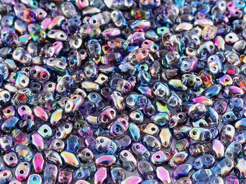 MiniDuo Beads, Crystal Magic Blue-Pink, MSD0003-95100, 8 grams