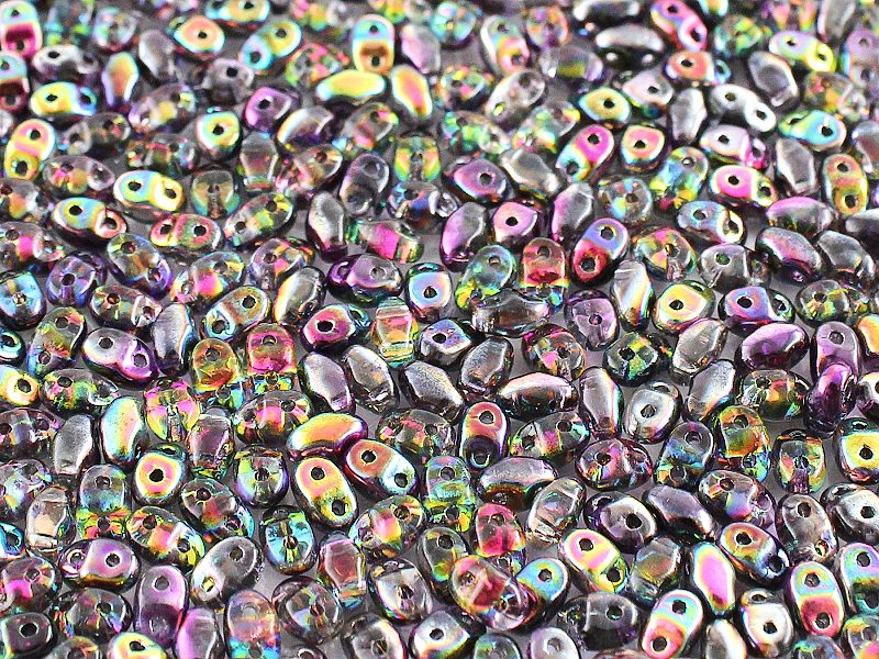 MiniDuo Beads, Crystal Magic Violet-Grey, MSD0003-95500, 8 grams