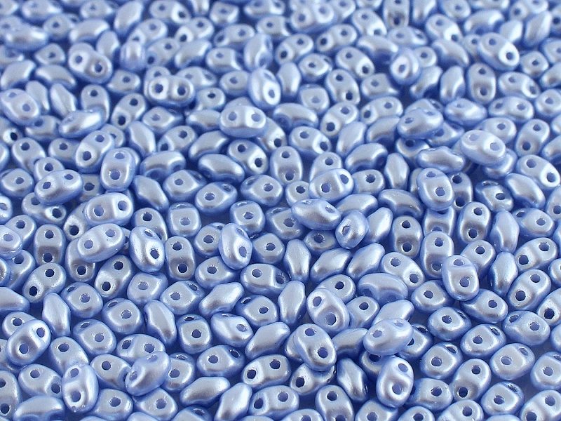 MiniDuo Beads, Pastel Light Sapphire, MSD25014, 8 grams