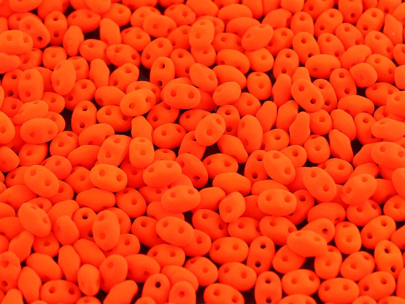 MiniDuo Beads, Neon Orange, MSD25122, 8 grams