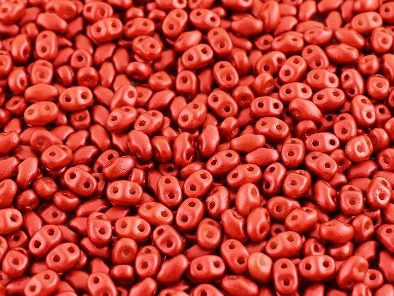 MiniDuo Beads, Chalk Lava Red, MSD0300-01890, 8 grams