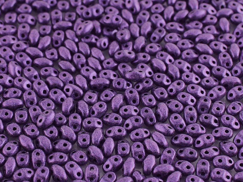 MiniDuo Beads, Metallic Suede Purple, MSD2398-79021, 8 grams