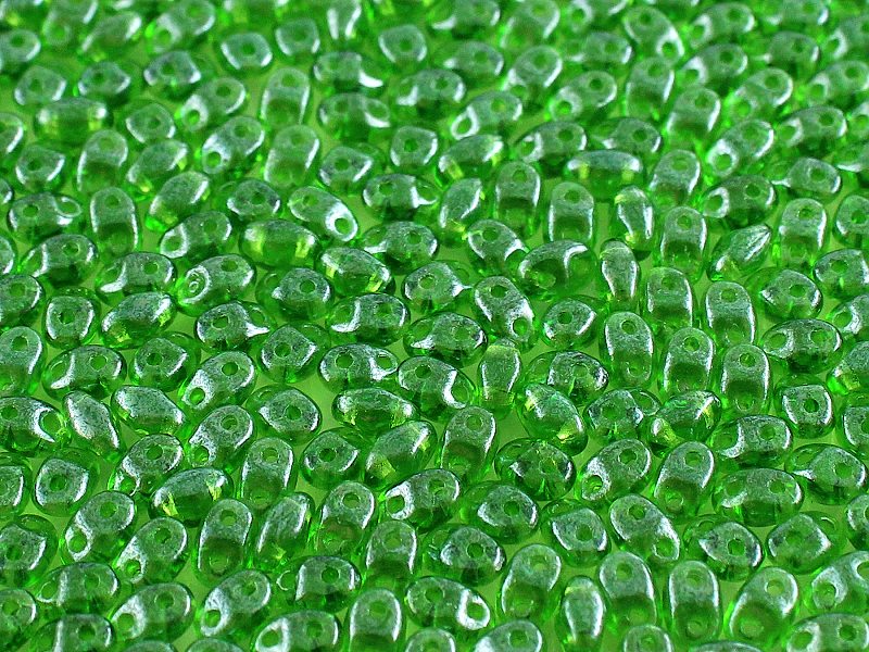 MiniDuo Beads, Luster Chrysolite, MSD5005-14400, 8 grams