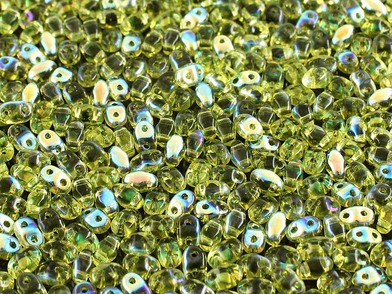 MiniDuo Beads, Olivine AB, MSD5023-28701, 8 grams