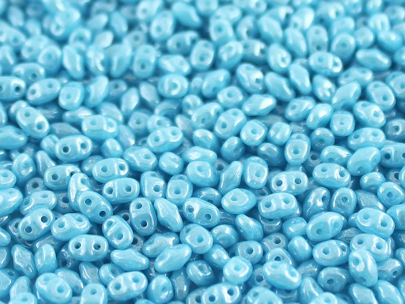 MiniDuo Beads, Turquoise Blue, MSD6303-14400, 8 grams