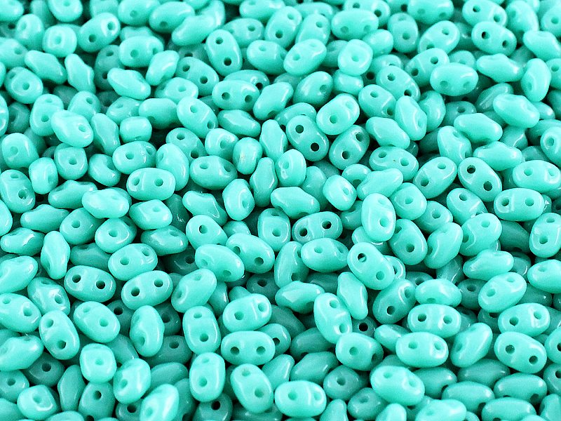 MiniDuo Beads, Turquoise Green, MSD6313, 8 grams