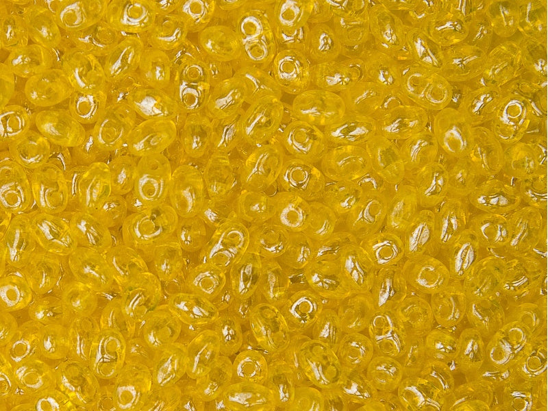 MiniDuo Beads, Amber Luster, MSD8002-14400, 8 grams