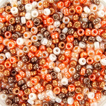 Miyuki 11 Round Seed Bead, Mix - Shiny Glow, 22 grams