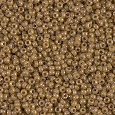 Japanese Glass Seed Beads Size 8/0-421B Opaque Ivory Satin