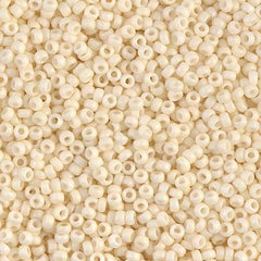 Miyuki 11 Round Seed Bead, 11-401F, Matte Black