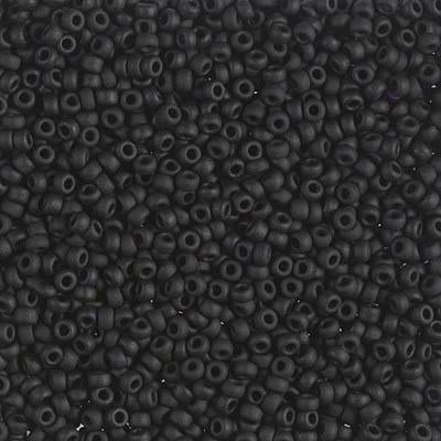 Miyuki 11/0 Seed Bead Black Matte – Wasawek Beading