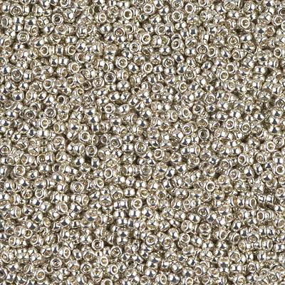 Size 15 Miyuki Seed Beads -- 1053 Galvanized Yellow Gold