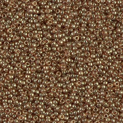 Miyuki ROUND 15/0 Seed Beads 24KT GOLD PLATED (5 grams tube)