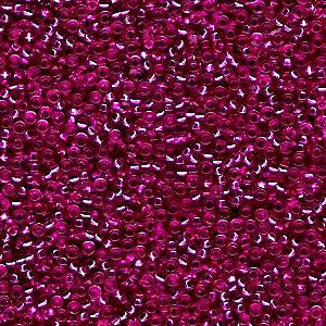 14/0 Vint Miyuki Fuschia Seed Beeds-0556-93