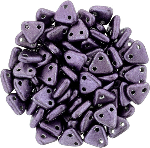 2-Hole Diamond Beads SATURATED METALLIC SUPER VIOLET