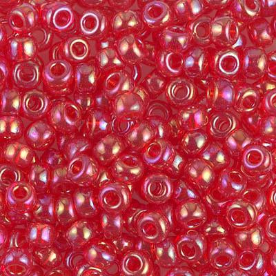 Czech Seed Bead 6/0 (4mm) Beads Opaque Dark Red Beads