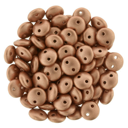 CzechMates Lentil 2 Hole Beads - Size 6mm