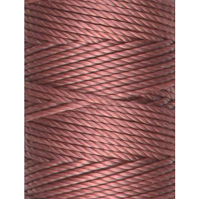 C-Lon Tex 400 Heavy Weight Bead Cord, Copper Rose ,1.0mm, 36 Yard Spool