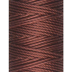 C-Lon Tex 400 Heavy Weight Bead Cord, Mahogany ,1.0mm, 36 Yard Spool