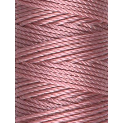 C-Lon Tex 400 Heavy Weight Bead Cord, Rose ,1.0mm, 36 Yard Spool