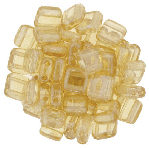 6MM TILE BEAD YELLOW