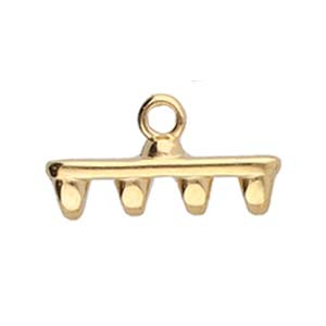 Cymbal Anti. Brass Magnetic Clasp for Superduo