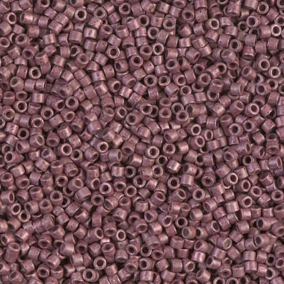 Miyuki Delica Bead 11/0 - DB1167 - Galvanized Matte Berry - Barrel of Beads