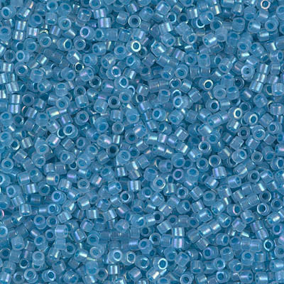 Czech Glass Seed Beads Size 11/0 Blue Opal