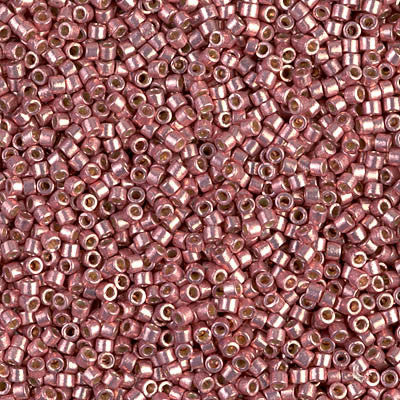 SIZE-11 #DB1843 DURACOAT GALVANIZED DK. MAUVE Delica - Miyuki Seed Beads