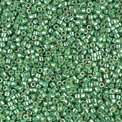 Miyuki Delica Seed Bead 11/0 Duracoat Galvanized Dark Mint Green 7g Tube DB1844