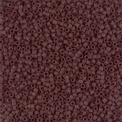 Miyuki Delica Bead 11/0, DB0757, Matte Op Vermillion Red, 50 grams