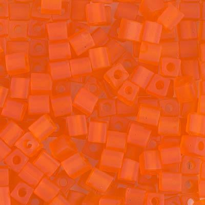 Miyuki Square 3MM Beads 3SB8F TSL MA Orange