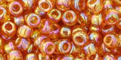 Toho 6/0 Round Japanese Seed Bead, TR6-162C, Transparent AB Topaz